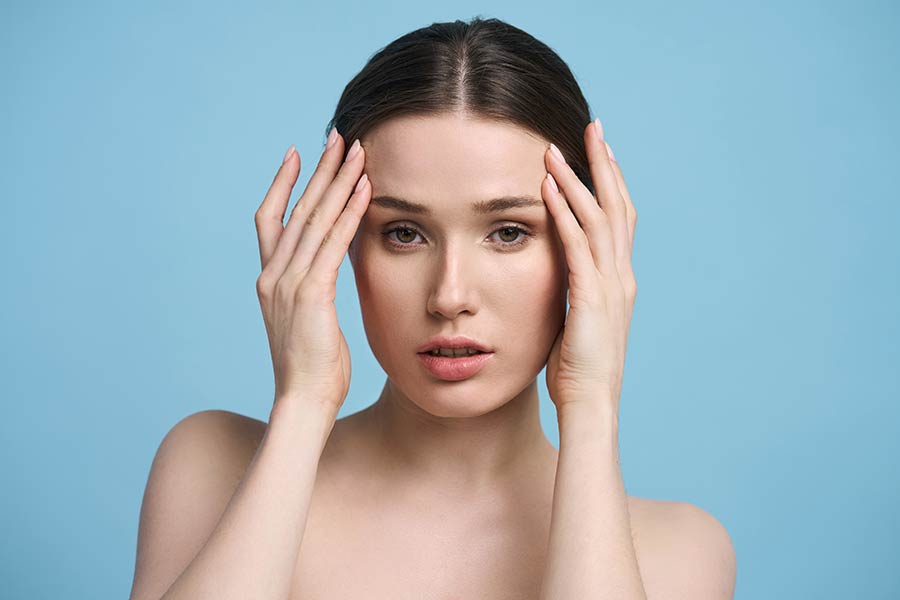 Smooth Forehead Lines with Dermal Fillers